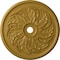Ekena Millwork Sellek Ceiling Medallion (Fits Canopies up to 9"), Hand-Painted Pharaohs Gold, 42 1/8"OD x 1 7/8"P CM42SKPGS - alternate 1